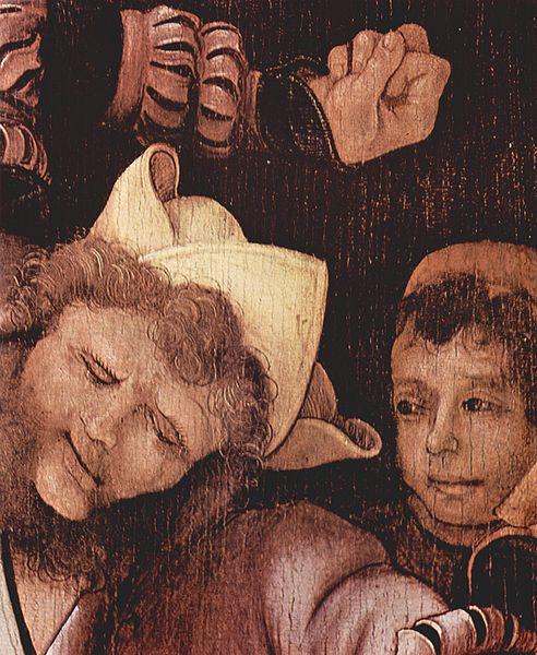 Matthias  Grunewald Verspottung Christi oil painting image